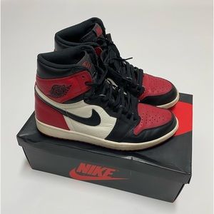 Jordan 1 retro high bred toe
